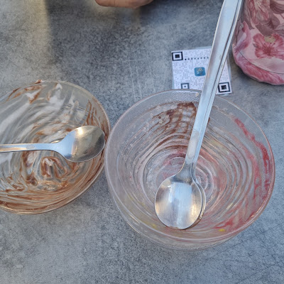 Le Glacier des Aravis à Thônes : plat photographié par Caco Cuisine (“Cacocuisine”)