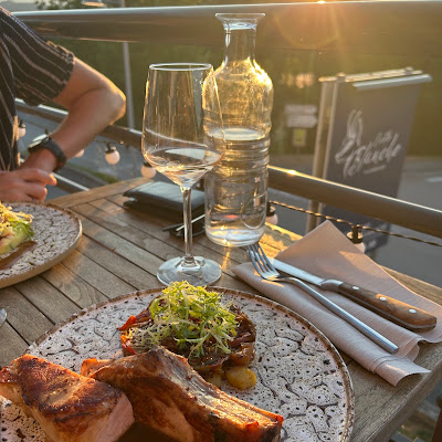 Plat servi chez Restaurant Carte Blanche par Le Bien Aller, photographié par Anaïs Pahon