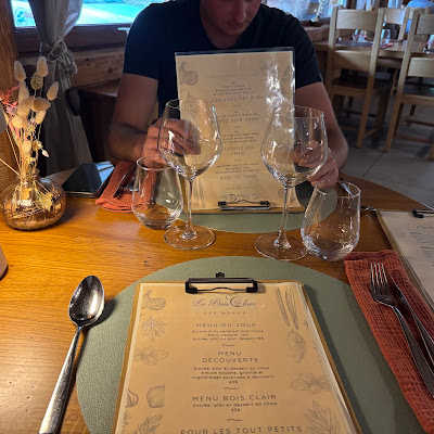 Restaurant Le Bois Clair à Thônes : plat photographié par Dorothée Giroud