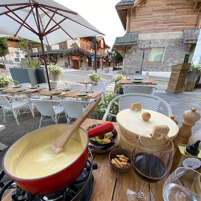 Restaurant La Fromagerie à Megève : plat photographié par Arnaud LW