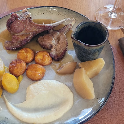 Plat servi chez Restaurant Le Bois Clair, photographié par Didier Gerszt