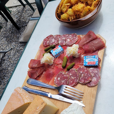 Plat servi chez Les Cabrettes, photographié par David M