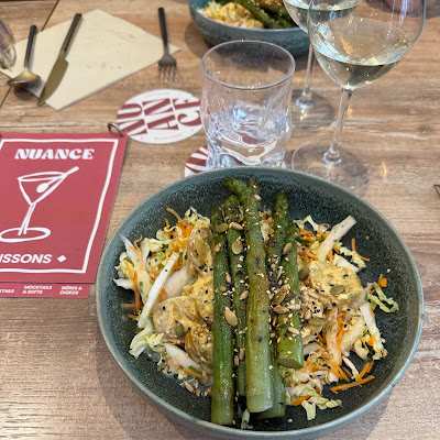Plat servi chez NUANCE - Cuisine du Monde, photographié par aurelien deforge