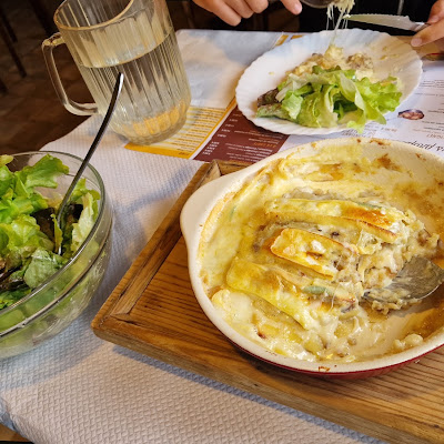 Plat servi chez Restaurant Le Chalet De L'Aulp, photographié par Michelle B