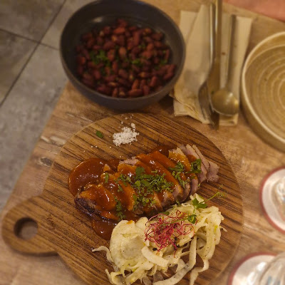 Plat servi chez NUANCE - Cuisine du Monde, photographié par Maéva LION