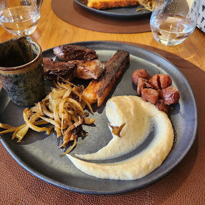 Plat servi chez Restaurant Le Bois Clair, photographié par Maryline Manganaro