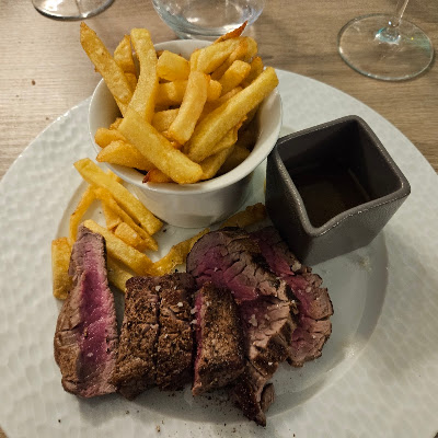 Plat servi chez Restaurant Le Quart de Cercle, photographié par Alexandra Cailliau