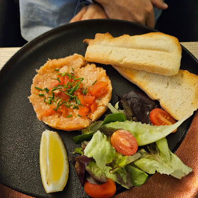Plat servi chez Restaurant Le Quart de Cercle, photographié par Alexandra Cailliau