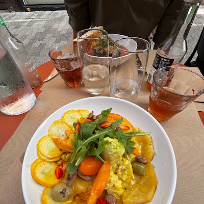 Plat servi chez [Eat Savourez La Nature] Evian Les Bains, photographié par Camille Bondaz